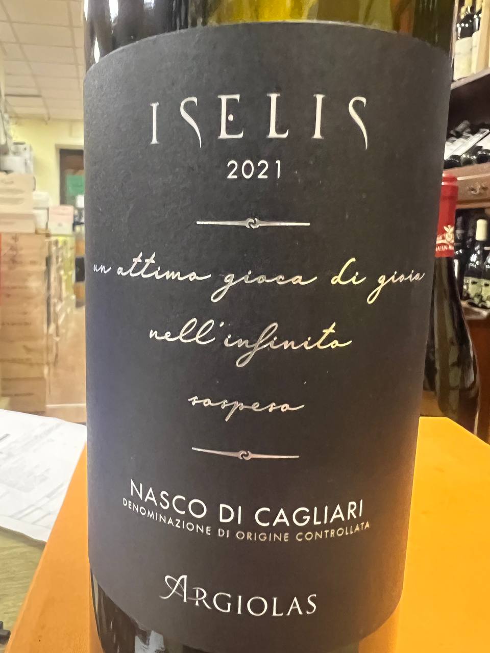 Iselis 2021 Argiolas - Nasco di Cagliari