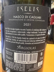 Iselis 2021 Argiolas - Nasco di Cagliari
