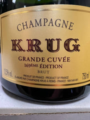 Champagne Krug Grande Cuvée 169ème Édition