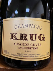 Champagne Krug Grande Cuvée 169ème Édition