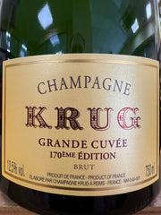 Champagne Krug Grande Cuvée 170ème Édition