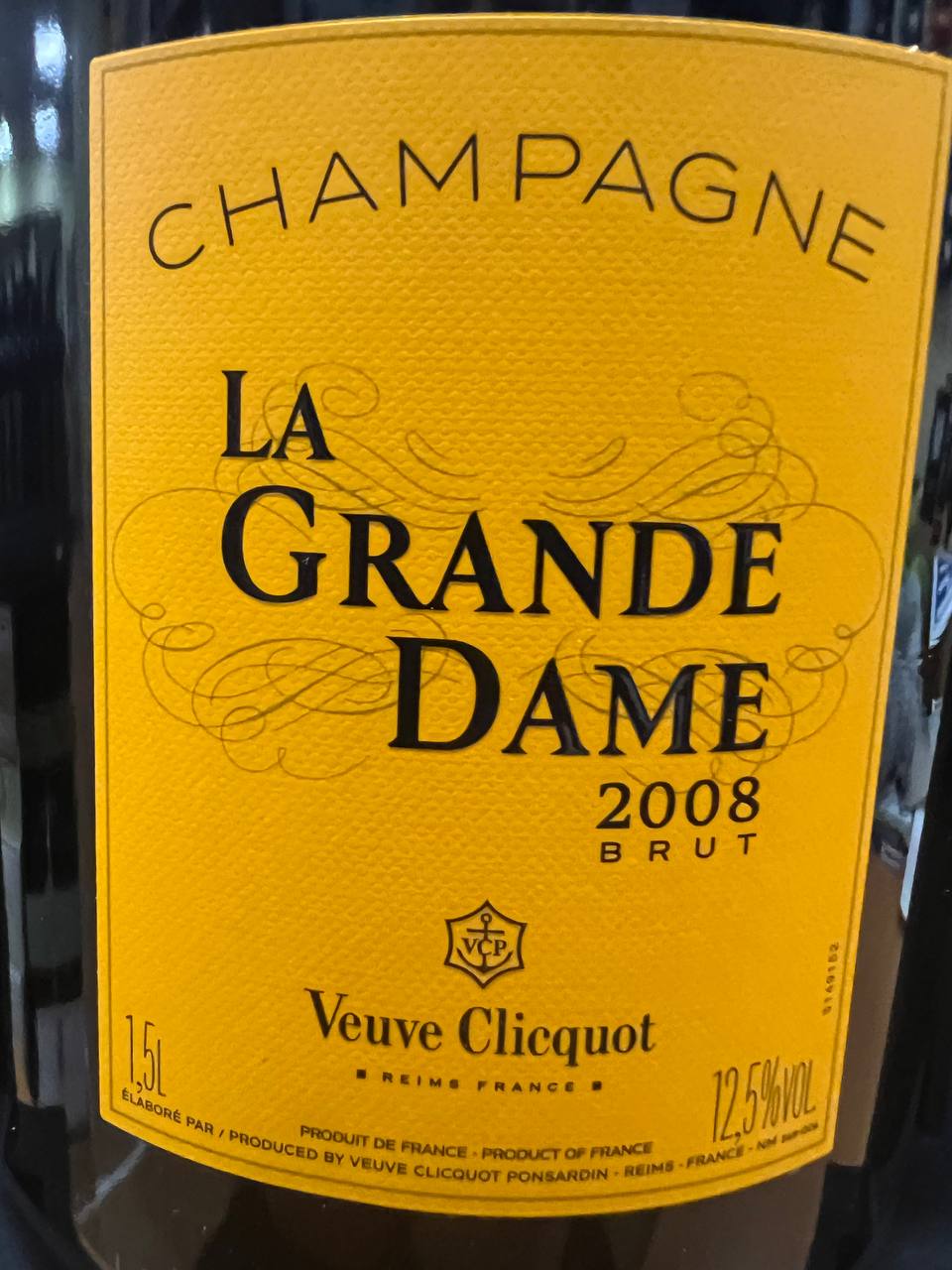 La Grande Dame 2008 Magnum Veuve Clicquot Ponsardin - Astucciato