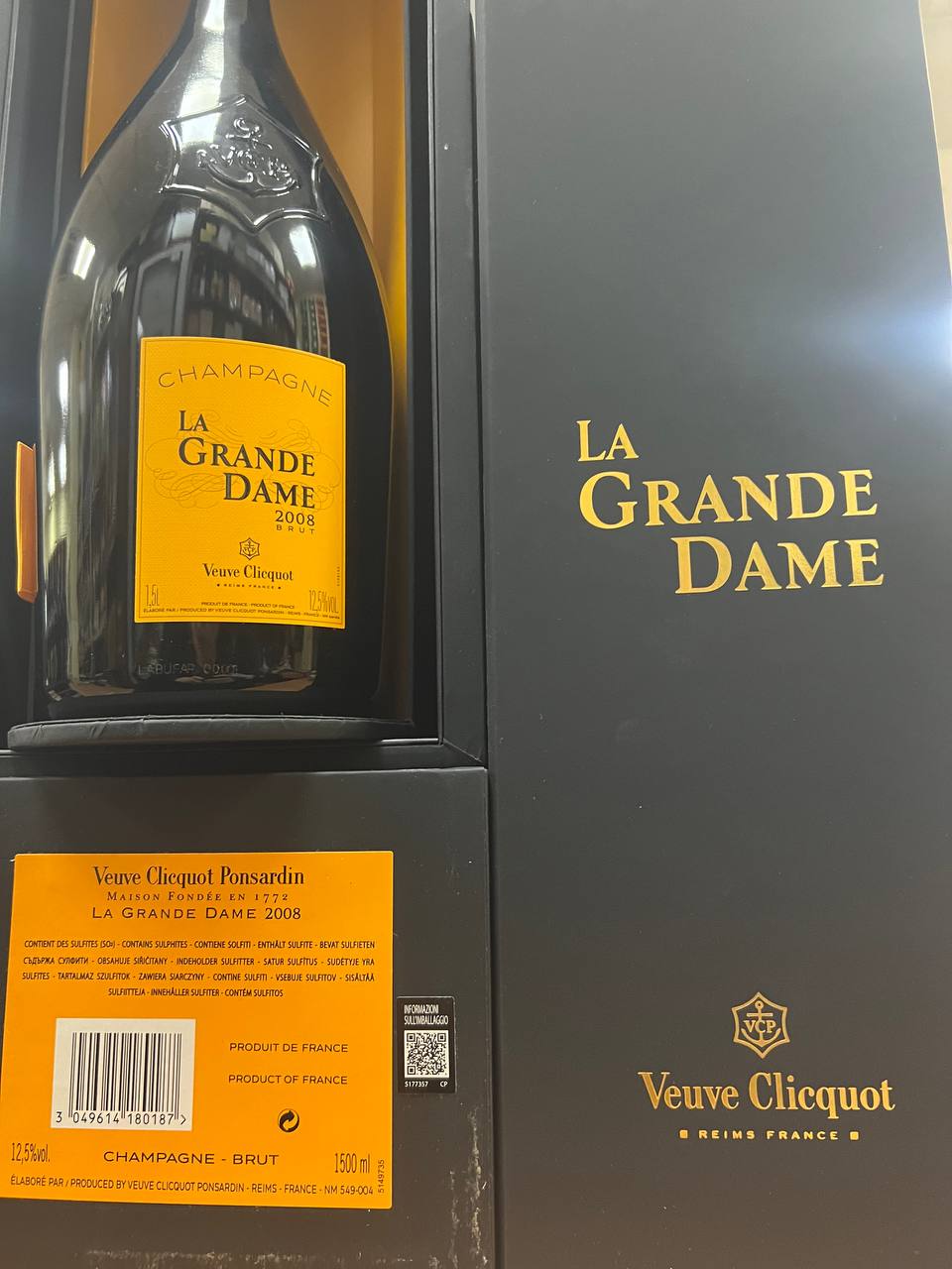 La Grande Dame 2008 Magnum Veuve Clicquot Ponsardin - Astucciato