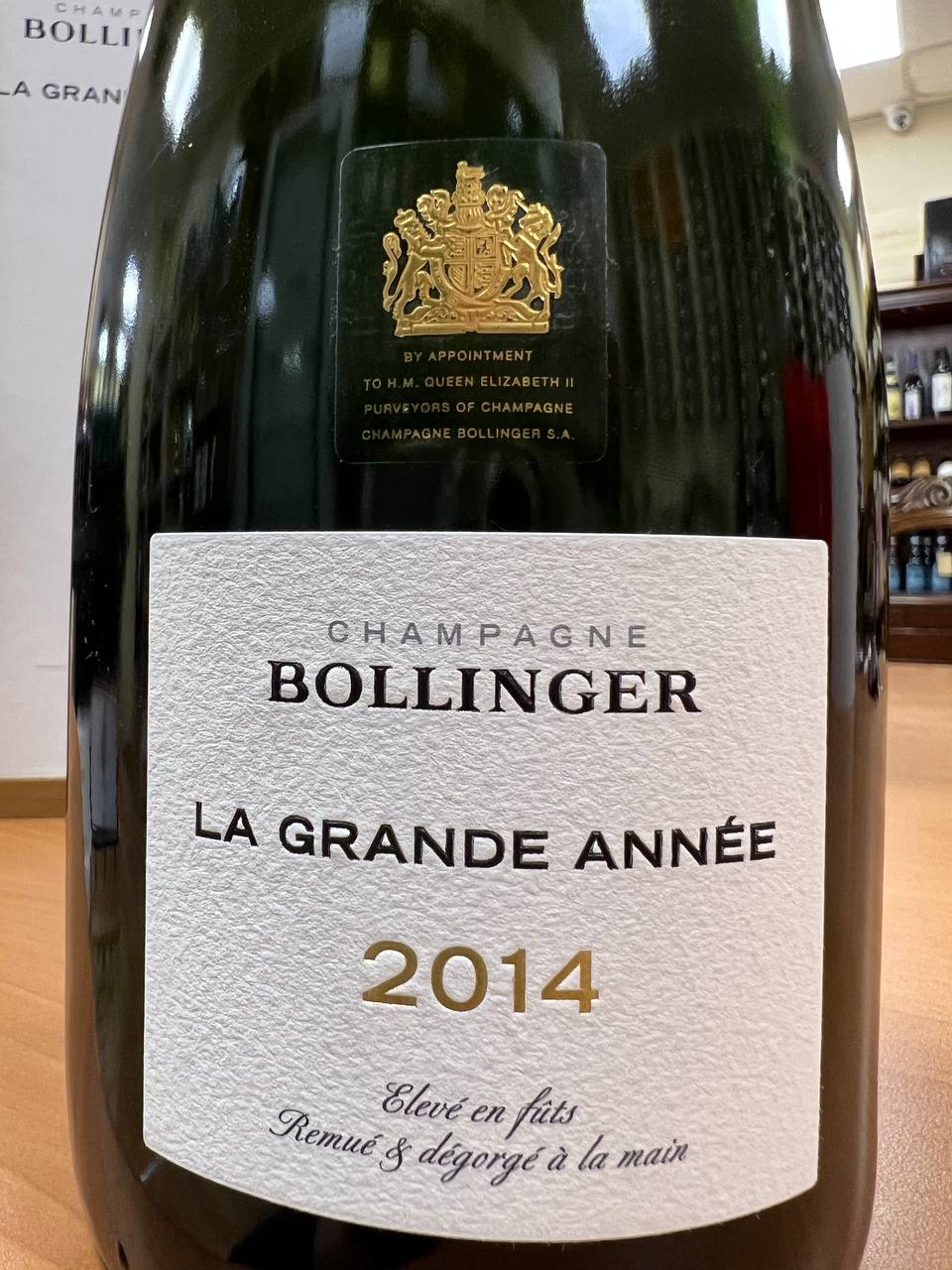 Champagne Bollinger La Grande Année 2014