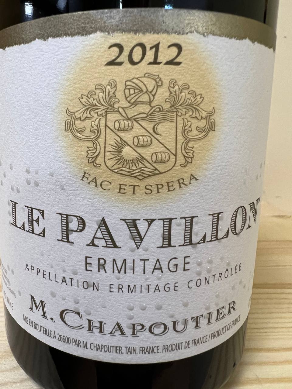 Ermitage Rouge Le Pavillon 2012 AOC - M. Chapoutier