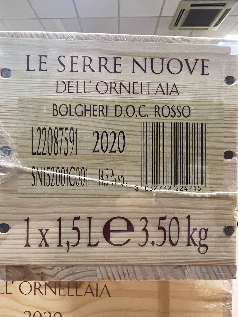 Le Serre Nuove Dell'Ornellaia Magnum 2019 - Bolgheri Rosso