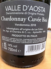 Les Crêtes Chardonnay DOP Cuvée Bois 2018