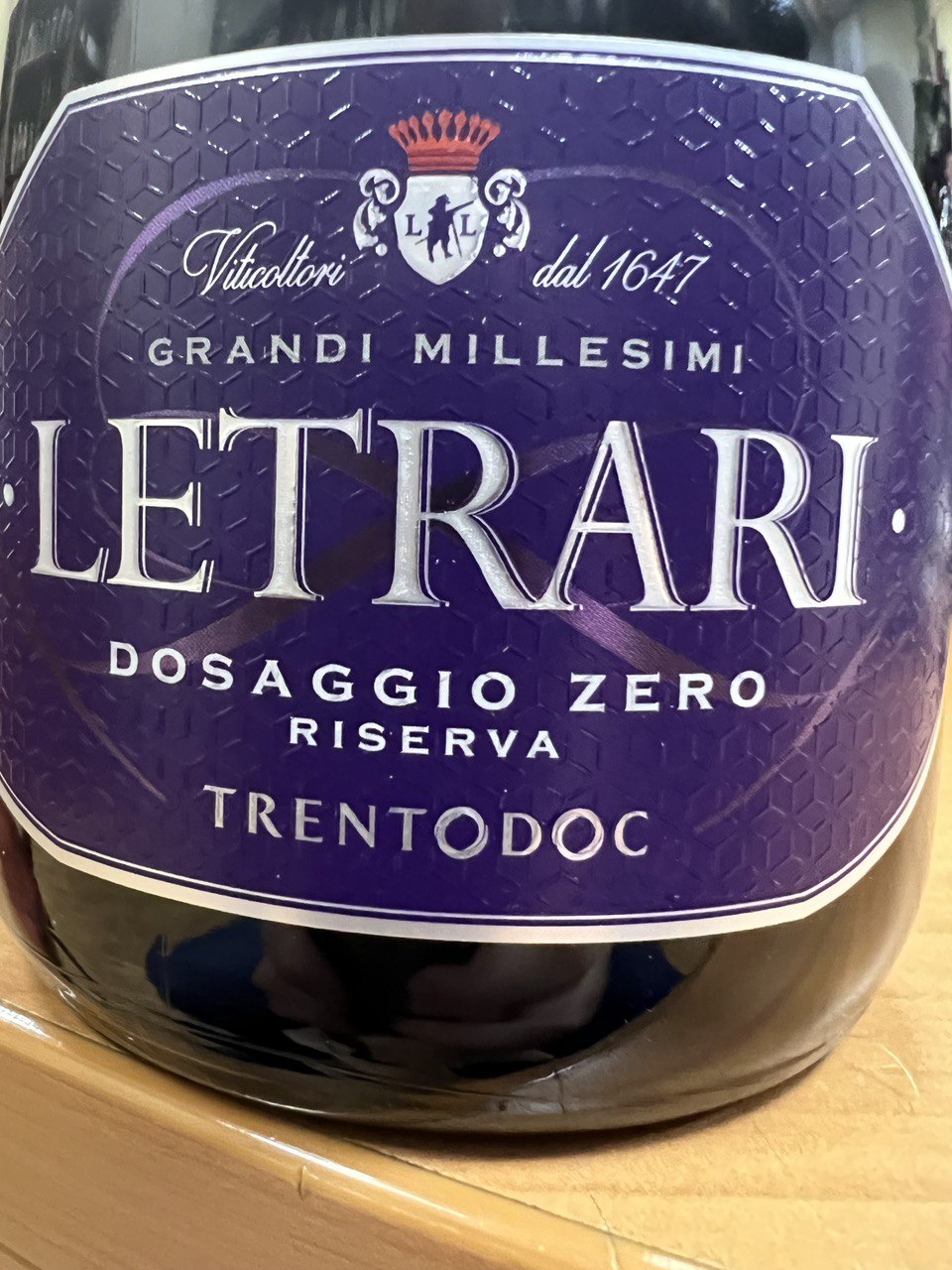 Letrari Dosaggio Zero Riserva 2016 - Trento DOC