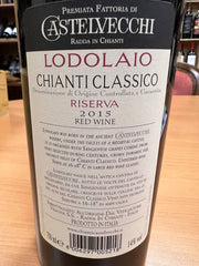 Lodolaio 2015 Chianti Classico Riserva - Fattoria Castelvecchi