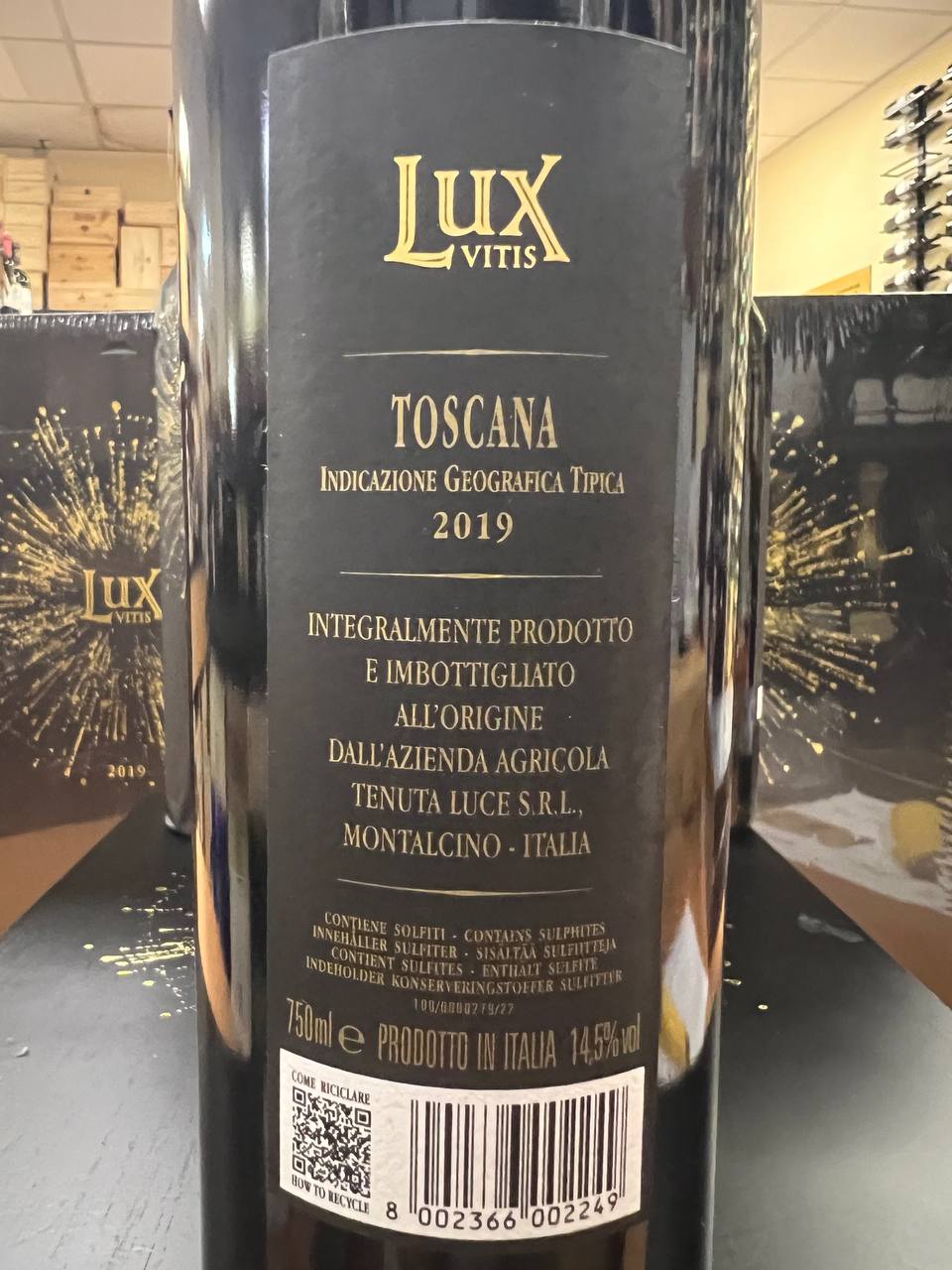 Lux Vitis 2019 Tenuta Luce - IGT Toscana