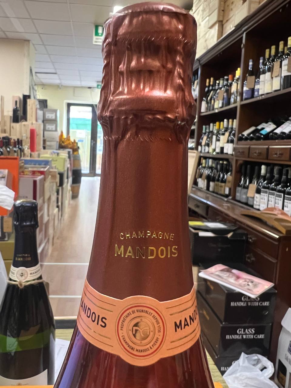 Mandois Rosé Grande Réserve - Champagne Brut