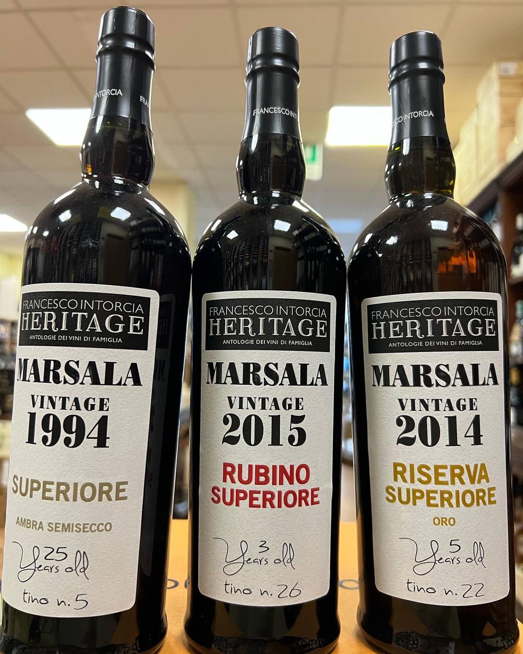 Francesco Intorcia Marsala Vintage 1994 Superiore Ambra Semisecco