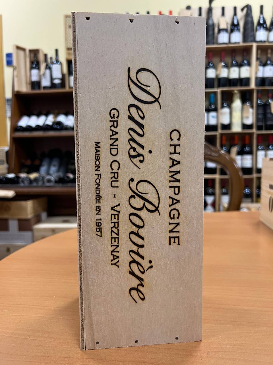 Champagne  Mèmory Solera Grand Cru Denis Bovière