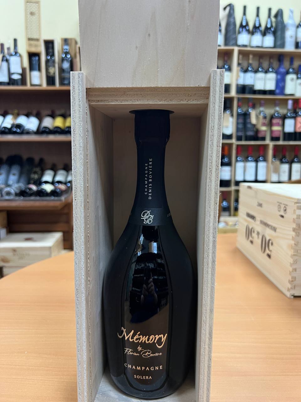 Champagne  Mèmory Solera Grand Cru Denis Bovière