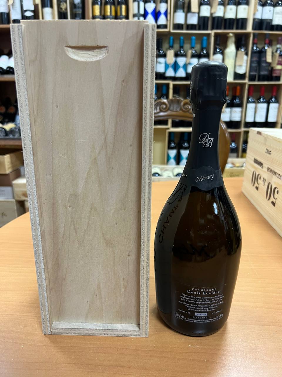 Champagne  Mèmory Solera Grand Cru Denis Bovière