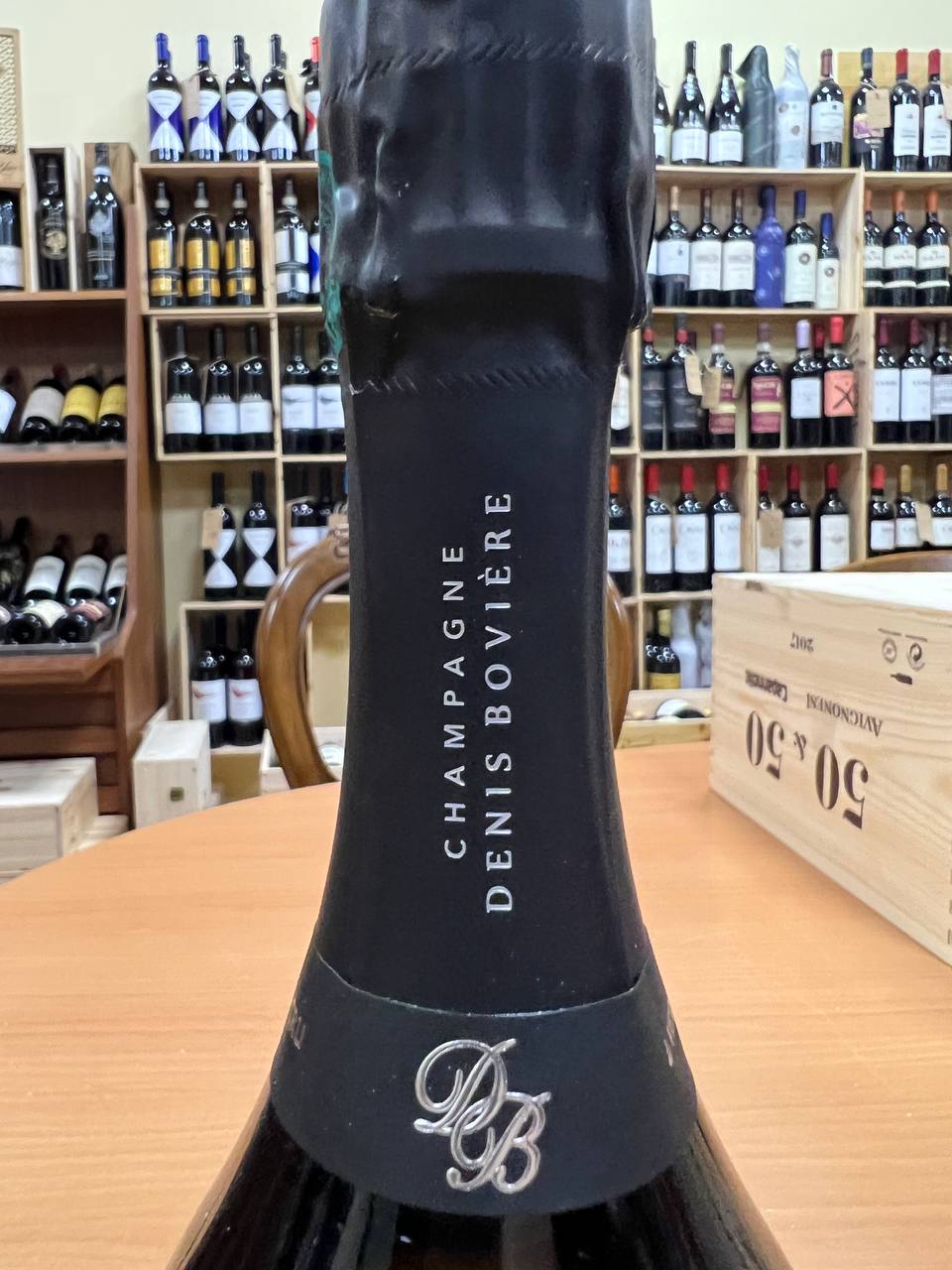 Champagne  Mèmory Solera Grand Cru Denis Bovière