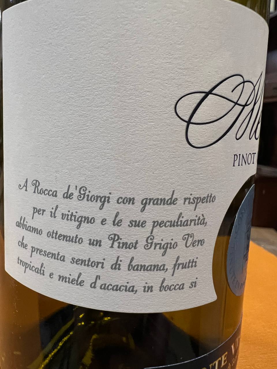Pinot Grigio Merlino 2021 Oltrepò Pavese DOC