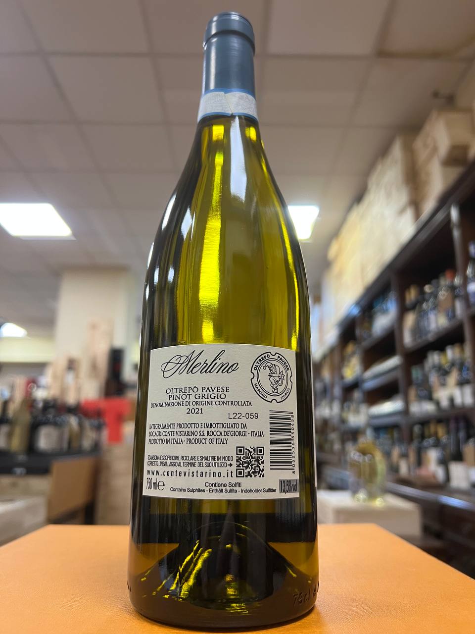 Cassa 6 bottiglie di Pinot Grigio Merlino 2021