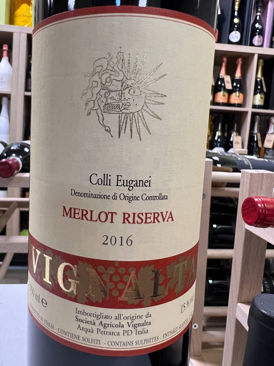 Merlot Riserva Vignalta 2016 - DOC Colli Euganei