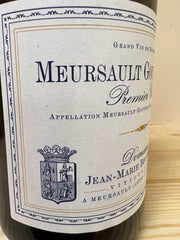 Meursault Goutte d'Or 2019 1er Cru Domaine Jean-Marie Bouzereau