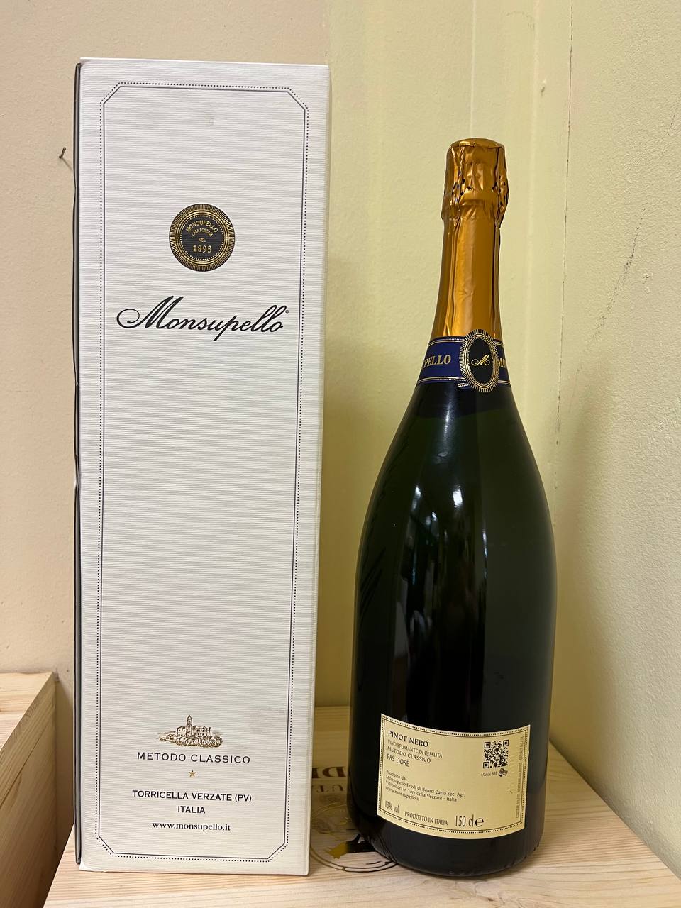 Monsupello Magnum Nature Brut metodo classico (Astucciato)