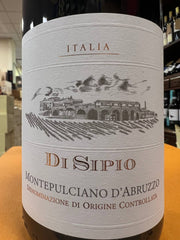 Di Sipio Montepulciano D’Abruzzo 2019 D.O.C.