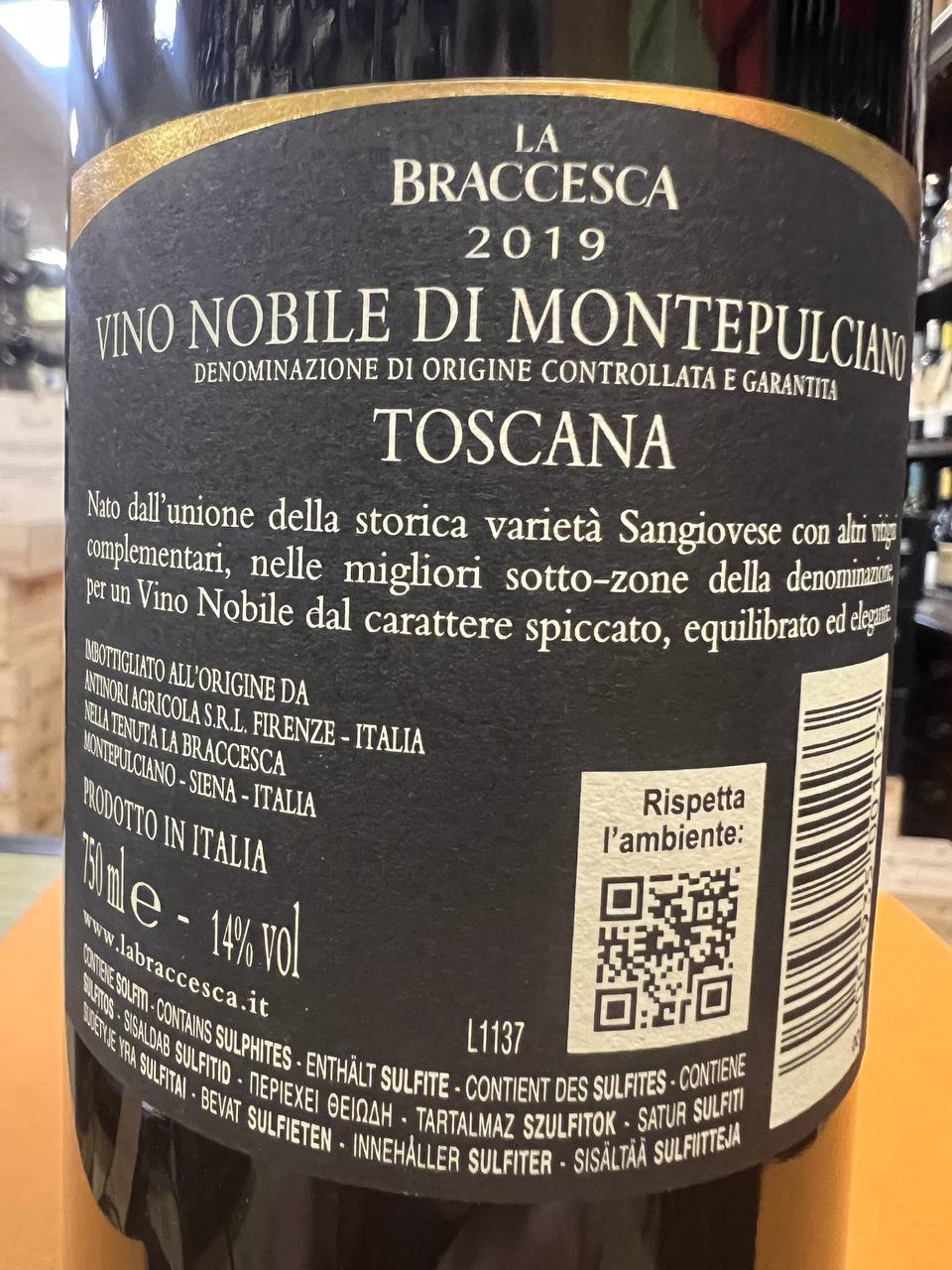 La Braccesca Nobile di Montepulciano 2019