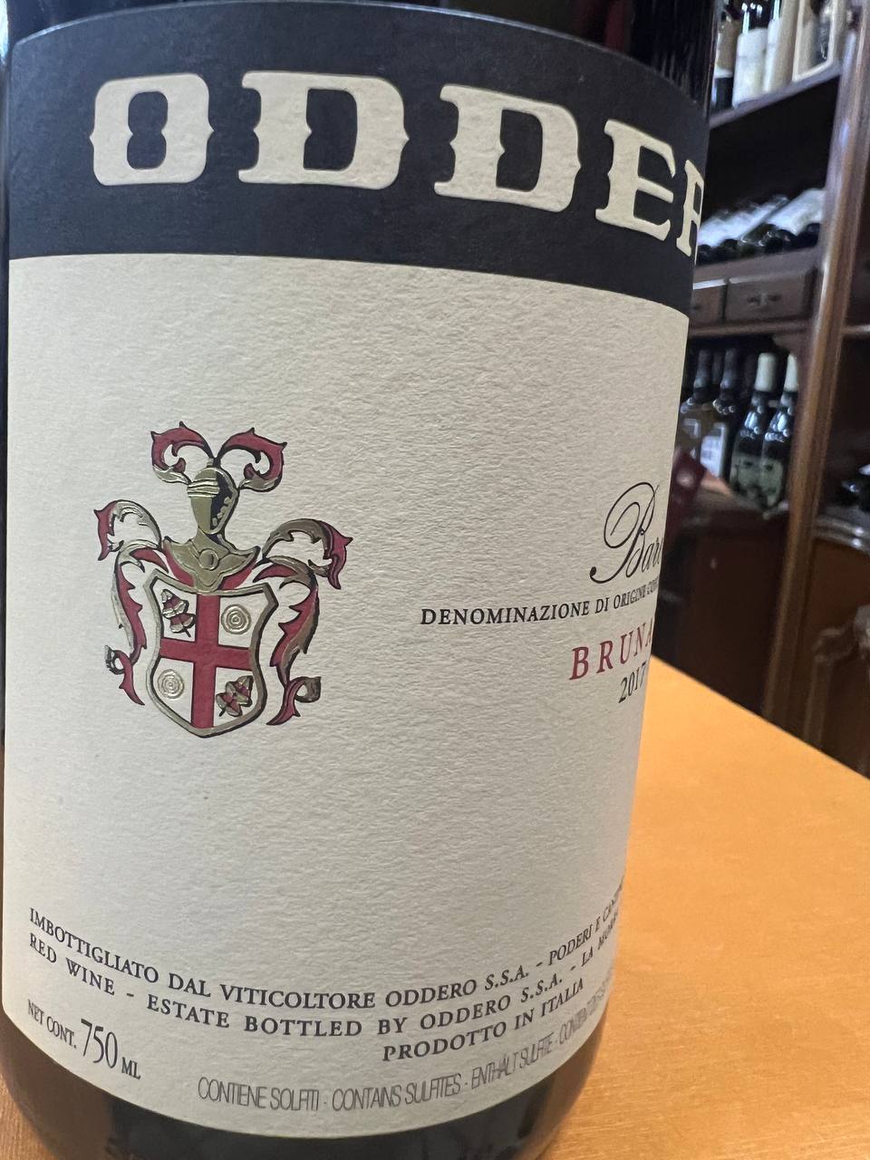 Barolo Oddero Brunate 2017