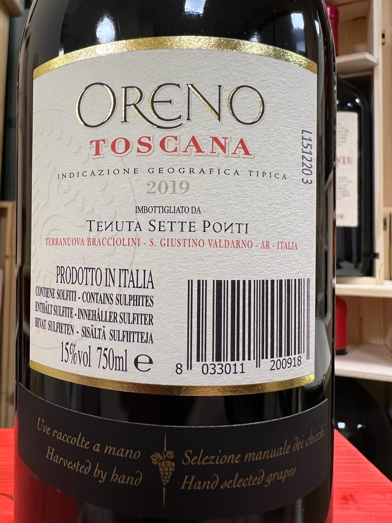 Oreno 2019 Tenuta Sette Ponti