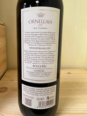 Ornellaia 2019 Il Vigore - Etichetta Artistica