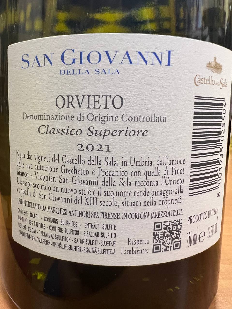 San Giovanni Della Sala 2021 - Castello della Sala Antinori