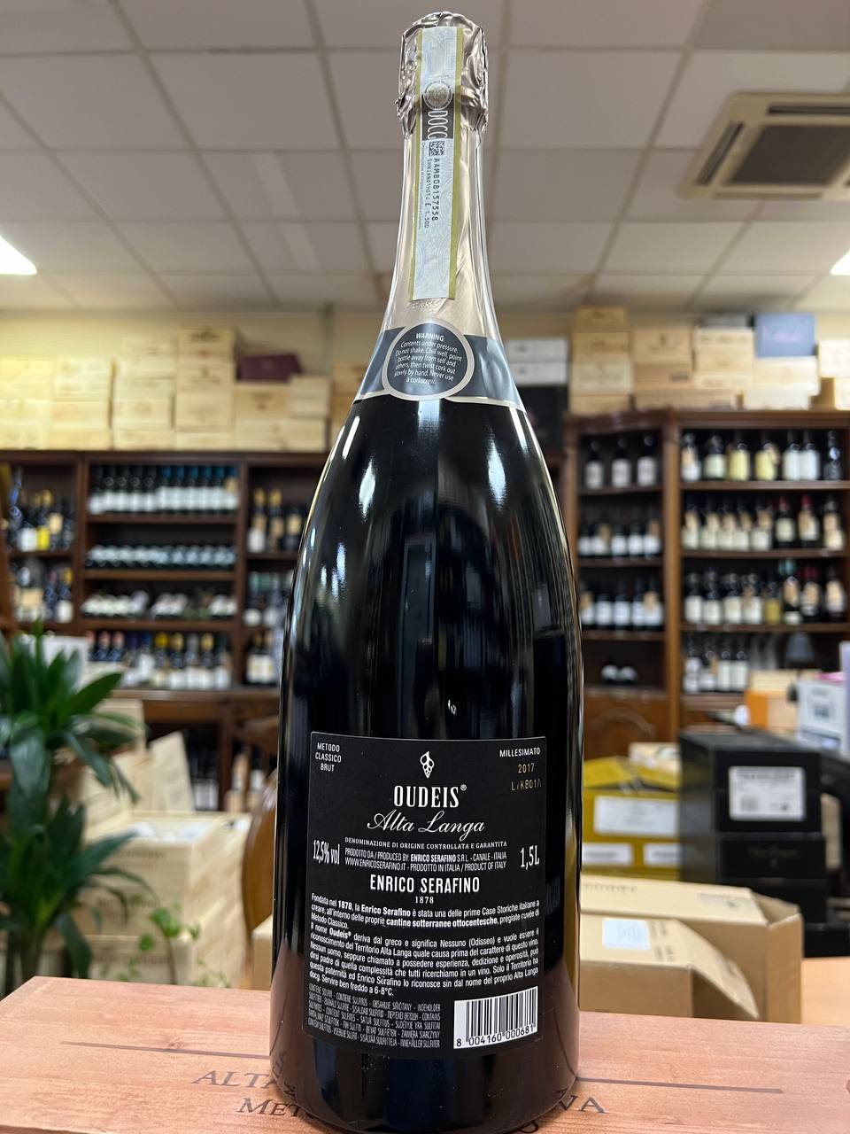 Enrico Serafino Alta Langa Oudeis Magnum 2017 Brut Metodo Classico