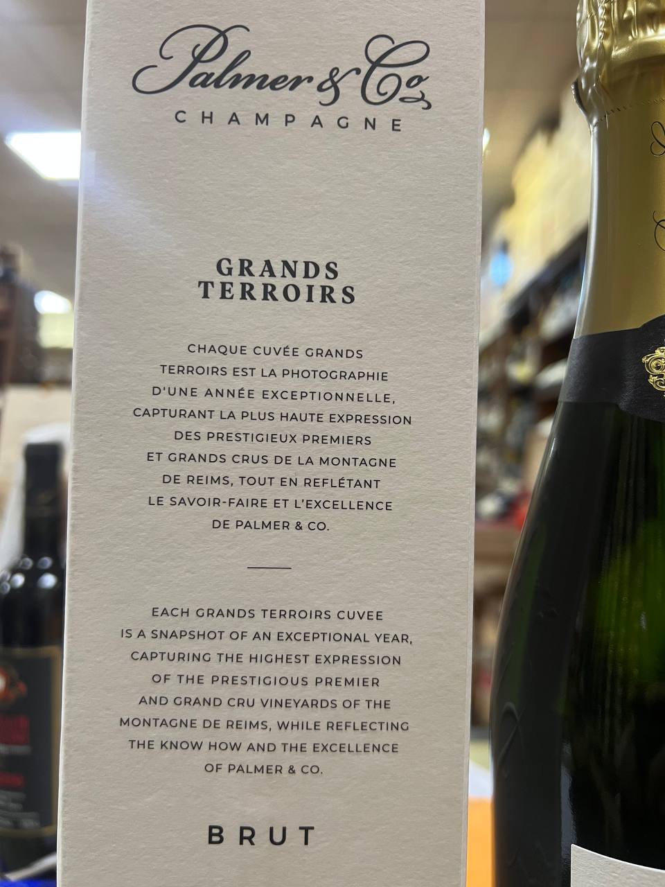 Champagne Palmer & Co Grands Terroirs 2015 - Con astuccio