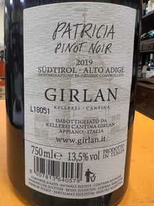 Girlan Patricia Pinot Noir 2019