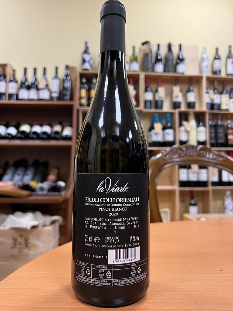 La Viarte Pinot Bianco 2020 D.O.C.