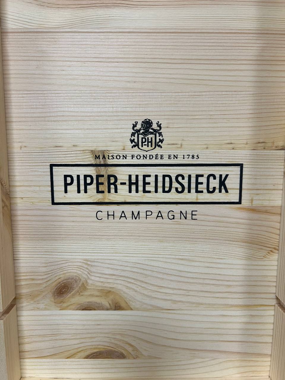 Champagne Piper-Heidsieck Vintage 2012 - Cassetta legno da 2 Bottiglie