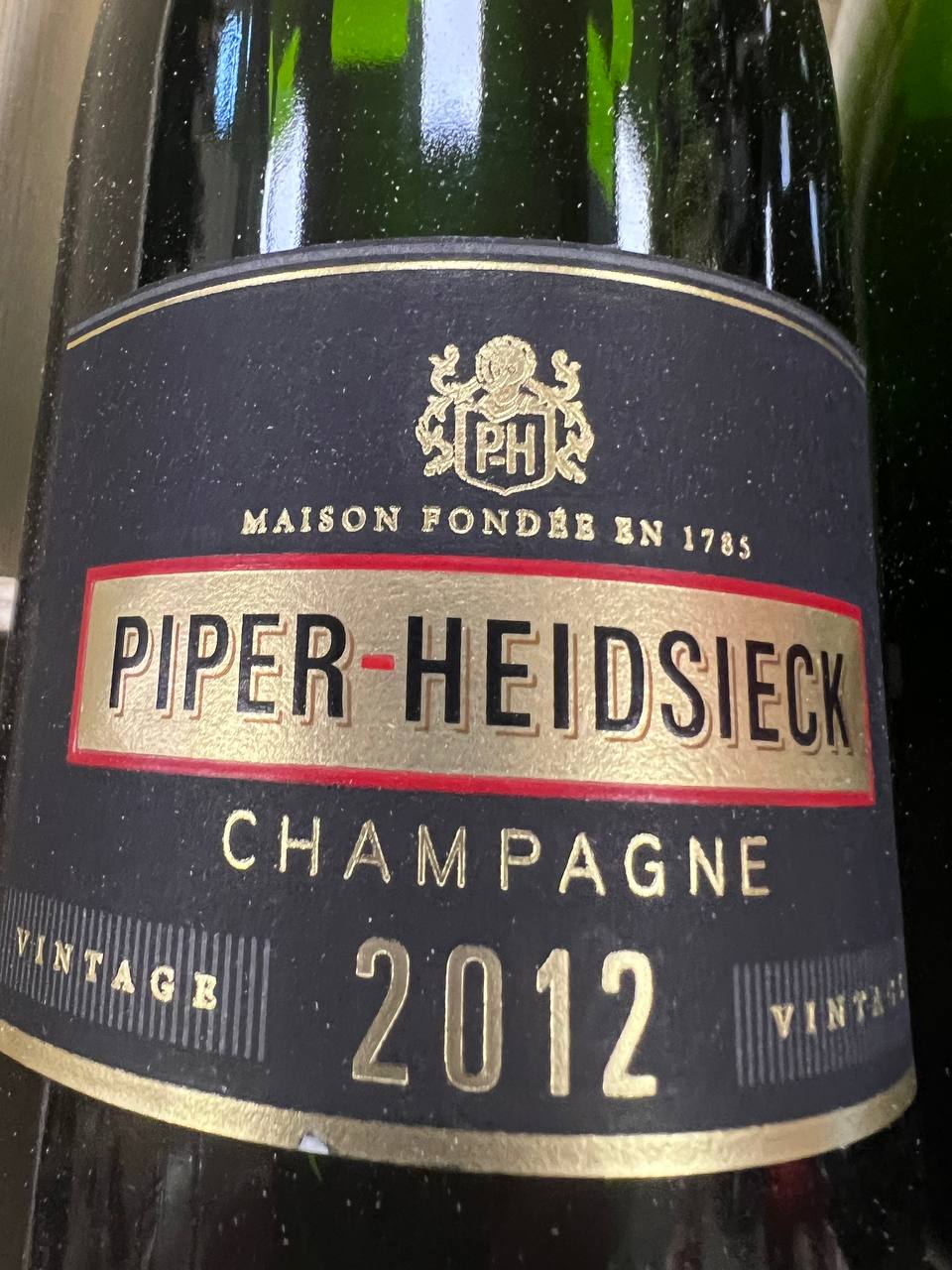 Champagne Piper-Heidsieck Vintage 2012 - Cassetta legno da 2 Bottiglie