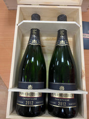 Champagne Piper-Heidsieck Vintage 2012 - Cassetta legno da 2 Bottiglie