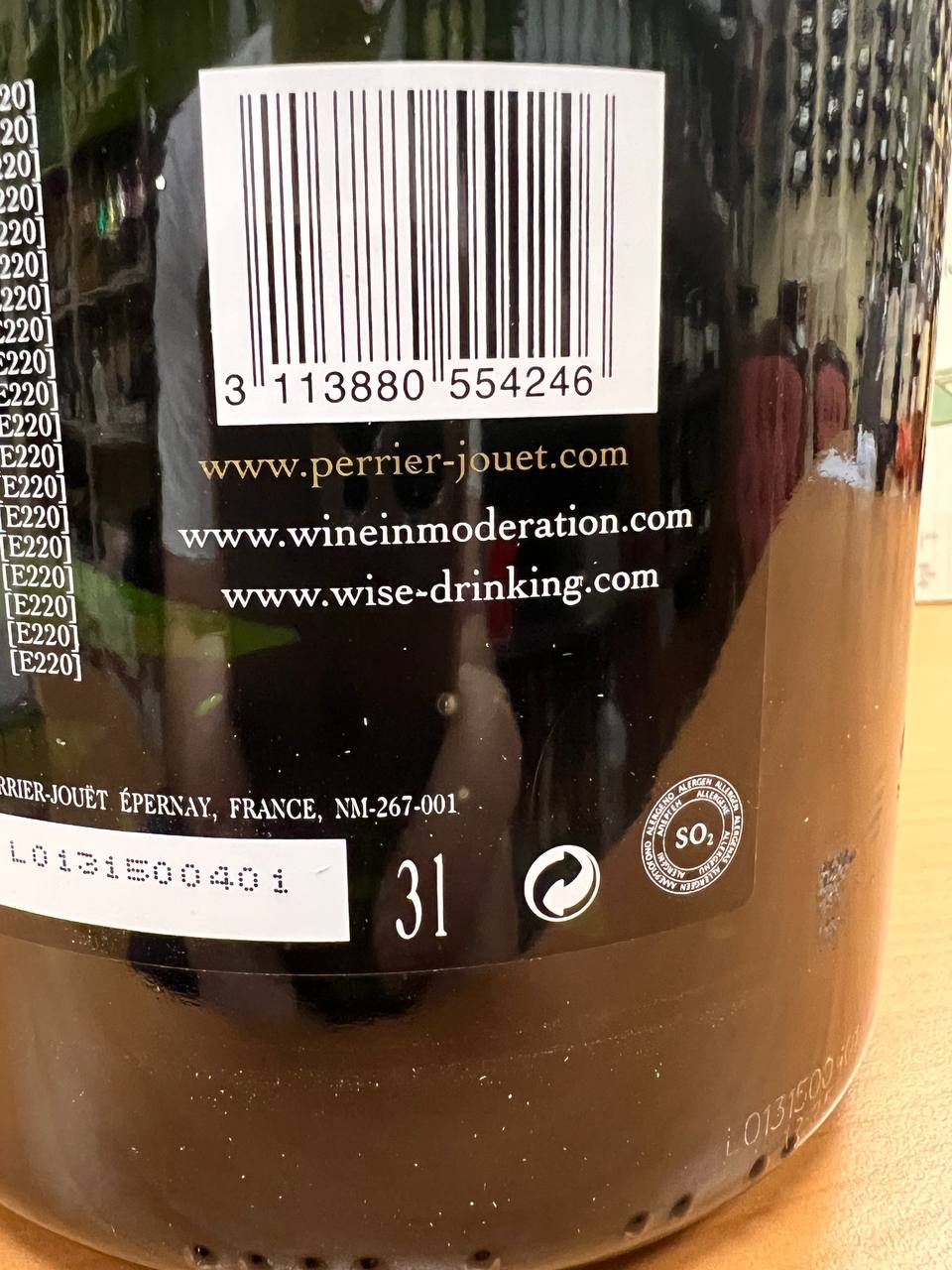 Perrier-jouët Belle Epoque  Jeroboam Luminous 2006
