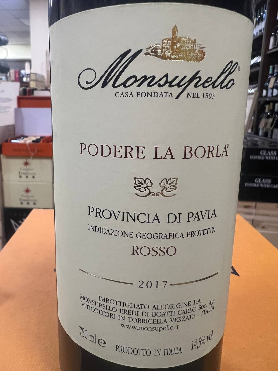 Monsupello Podere La Borla 2017