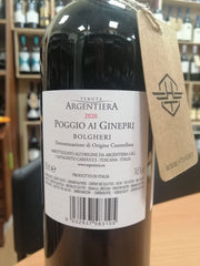 Poggio ai Ginepri Bolgheri Rosso 2020 - Argentiera