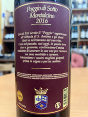 Poggio di Sotto 2016 Brunello di Montalcino