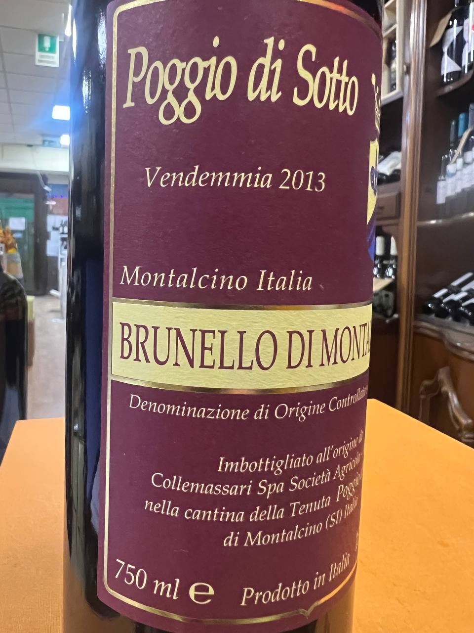 Poggio di Sotto 2013 Brunello di Montalcino