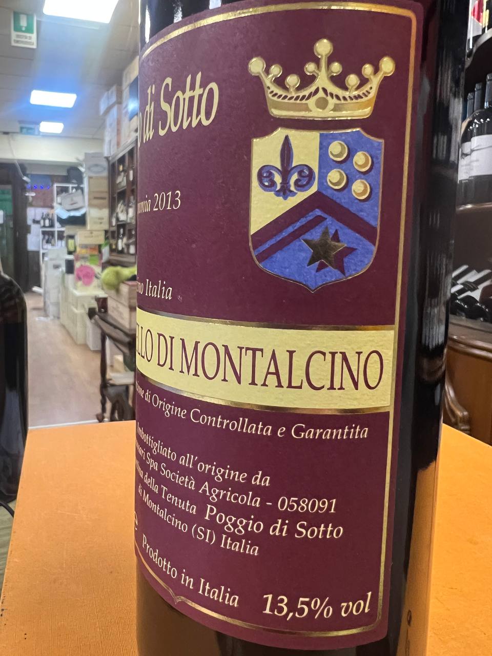 Poggio di Sotto 2013 Brunello di Montalcino