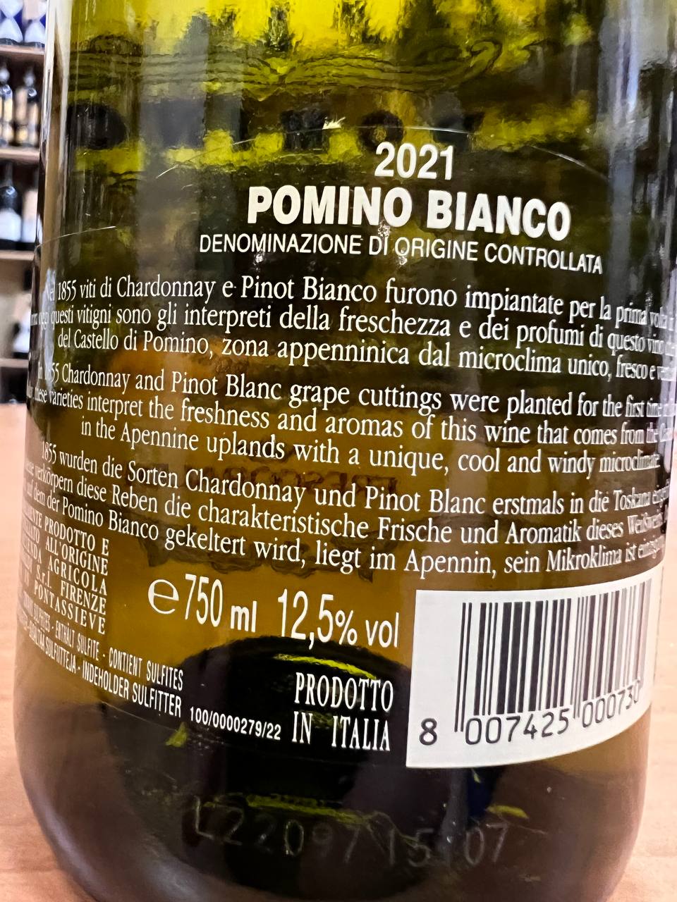 Frescobaldi Pomino Bianco 2021