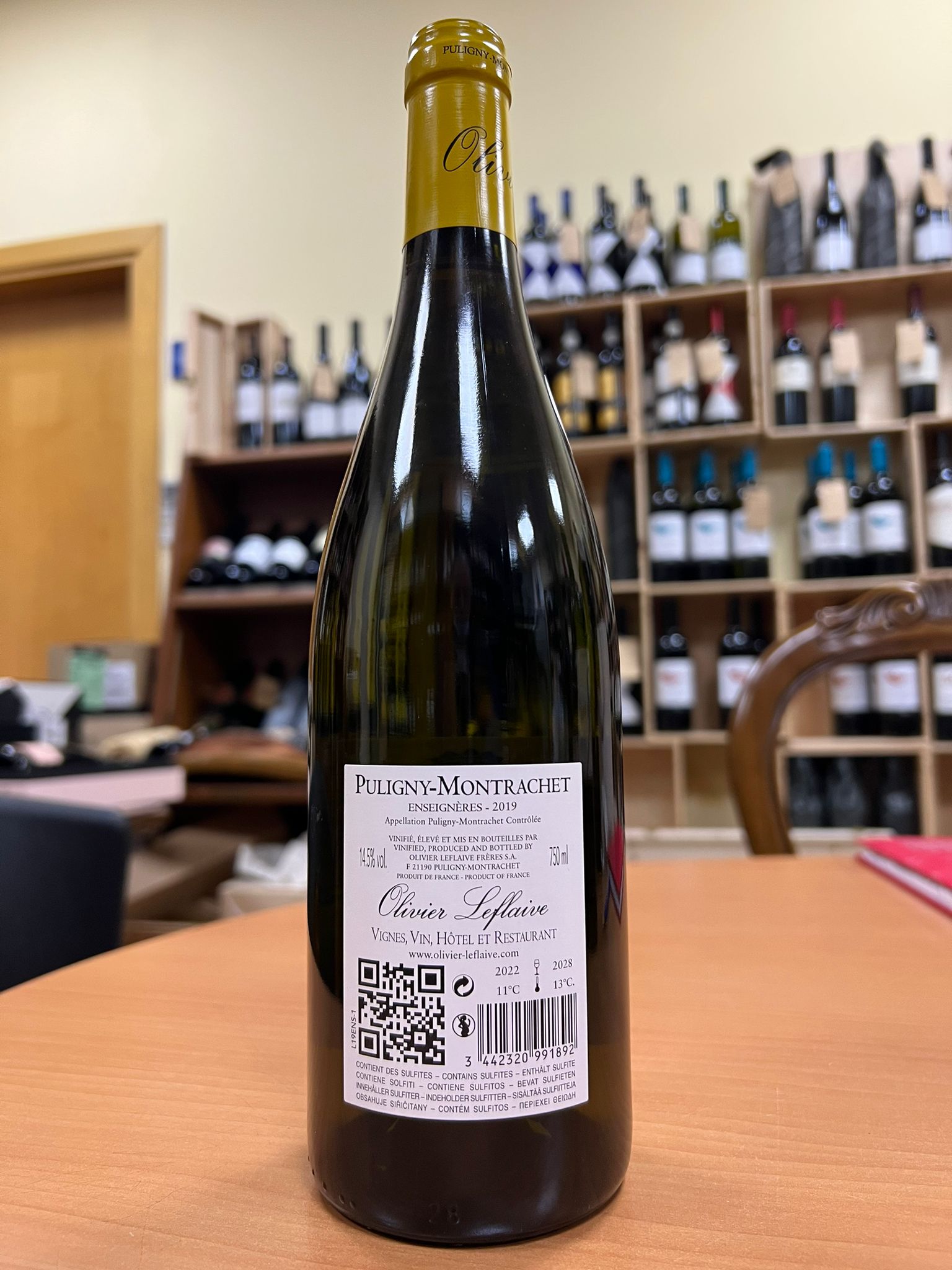 Puligny-Montrachet Enseigneres 2019 - Olivier Leflaive