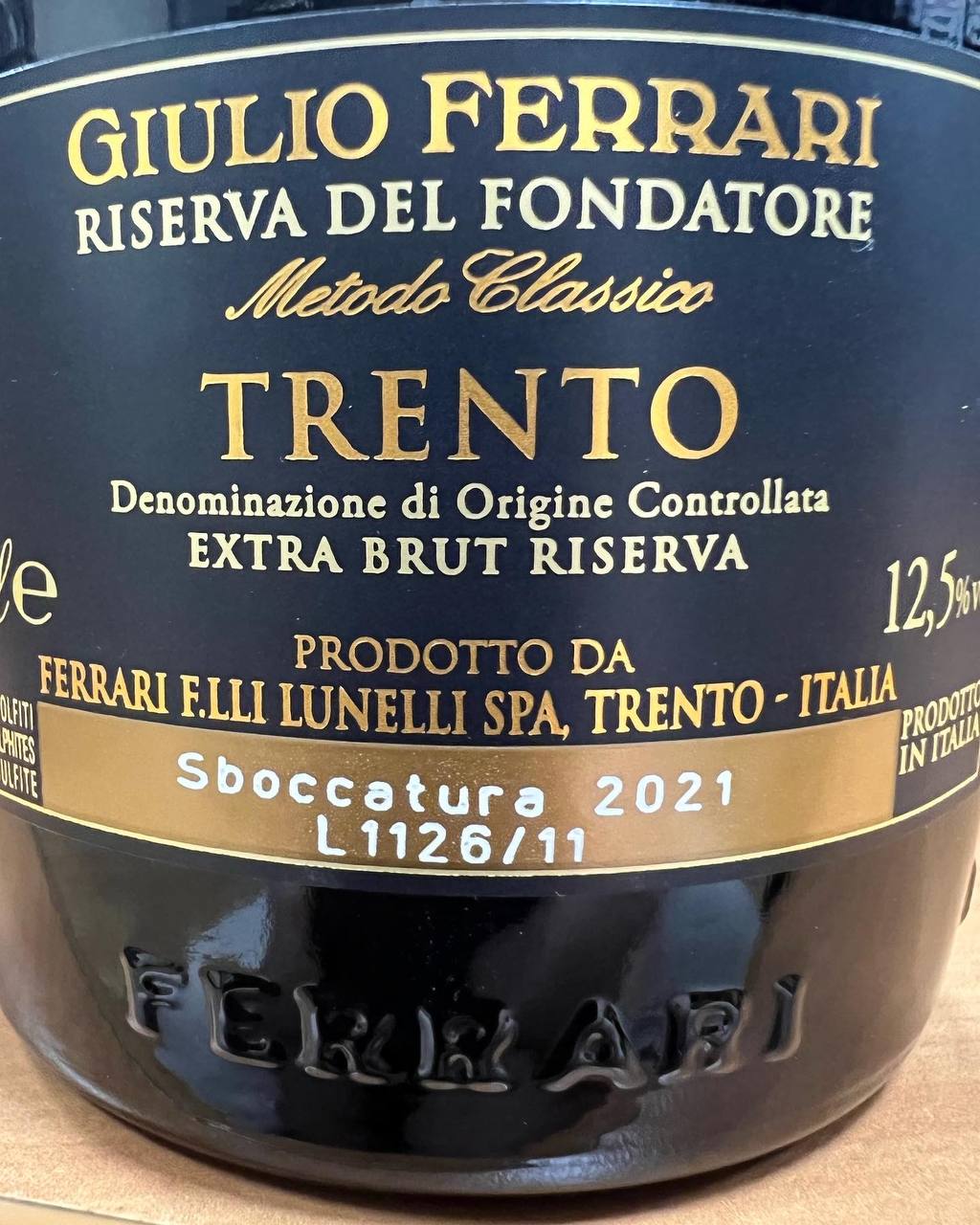 Riserva del fondatore Magnum 2009  Giulio Ferrari