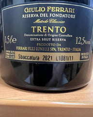 Riserva del fondatore Magnum 2009  Giulio Ferrari
