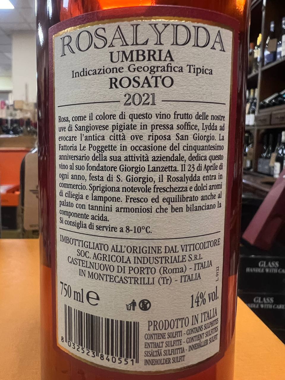 Fattoria Le Poggette Rosalydda Rosato 2021