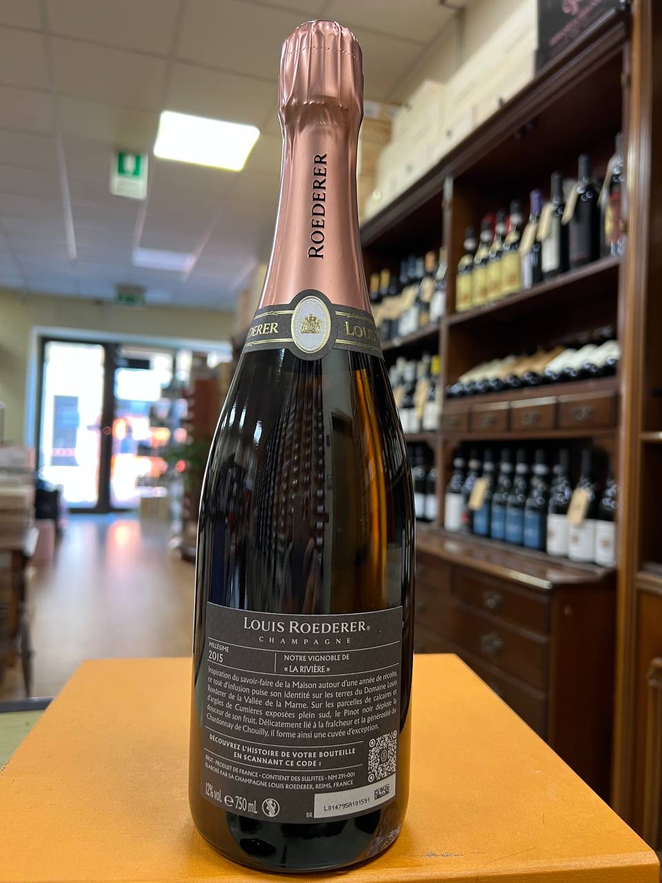 Louis Roederer Champagne Rosé Brut Vintage 2015
